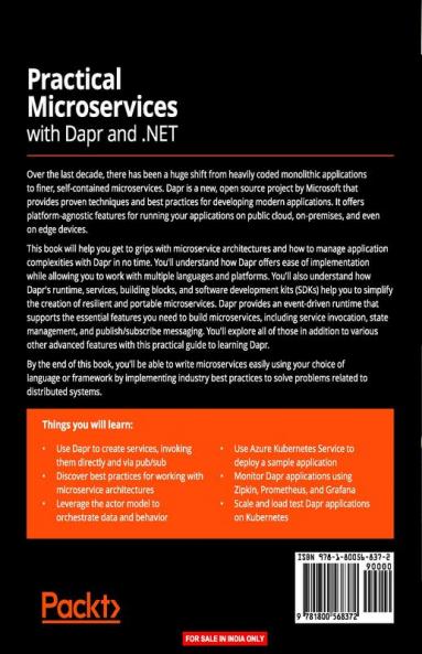 Practical Microservices with Dapr and .NET