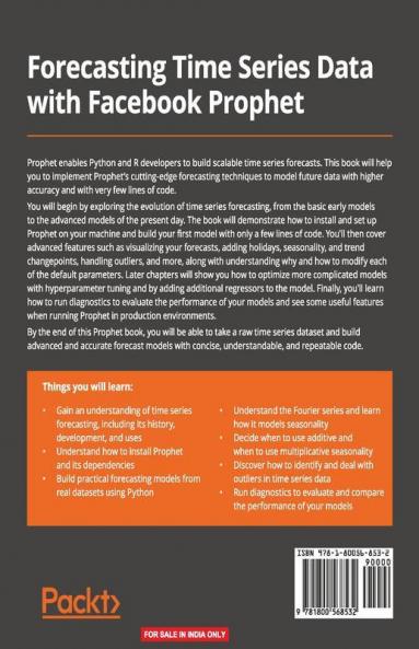 Forecasting Time Series Data with Facebook Prophet