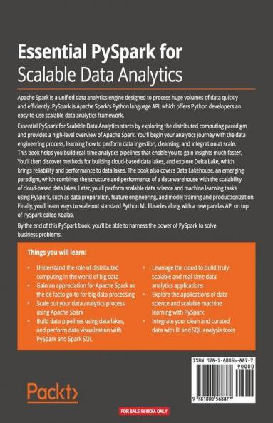 Essential PySpark for Scalable Data Analytics
