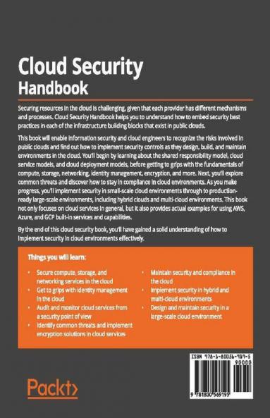 Cloud Security Handbook