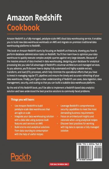 Amazon Redshift Cookbook
