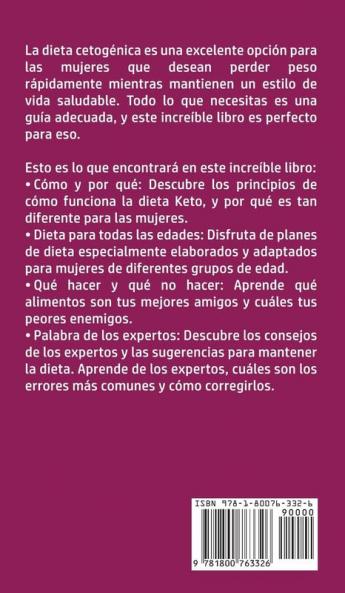 Dieta Cetogénica Para Mujeres: ¡Descubre la mejor guía para principiantes dirigida a mujeres para aumentar la pérdida de peso quemar grasa ... métodos probados de ayuno y dieta cetogénica!