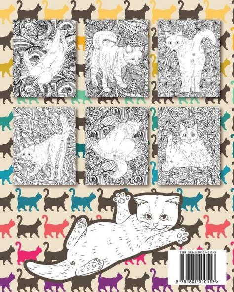Catbutt: An Adult Coloring Book for Cat Lovers