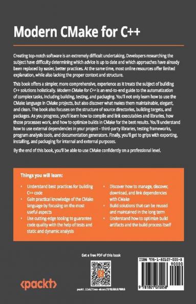 Modern CMake for C++