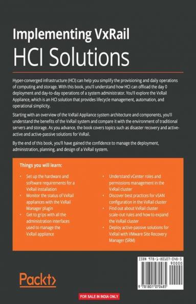 Implementing VxRail HCI Solutions