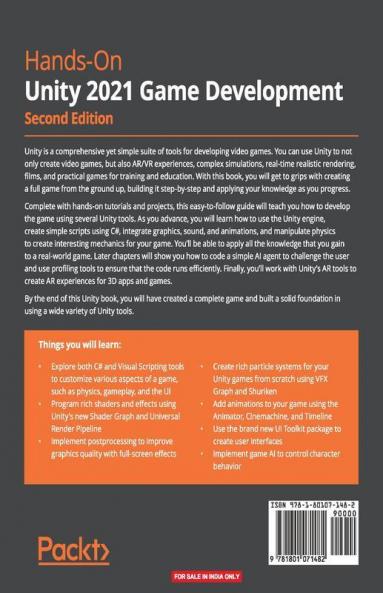 Hands-On Unity 2021 Game Development - Second Edition