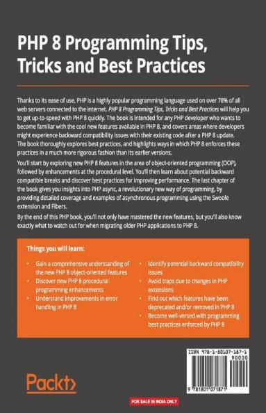 PHP 8 Programming Tips Tricks and Best Practices