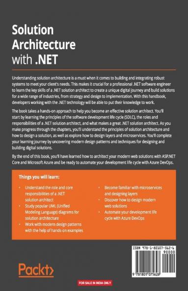 Solution Architecture with .NET