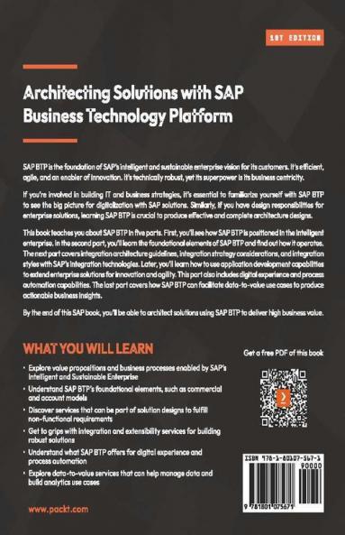 Architecting Solutions with SAP Business Technology Platform