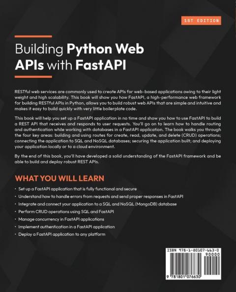 Building Python Web APIs with FastAPI