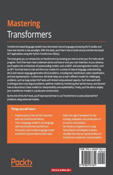 Mastering Transformers
