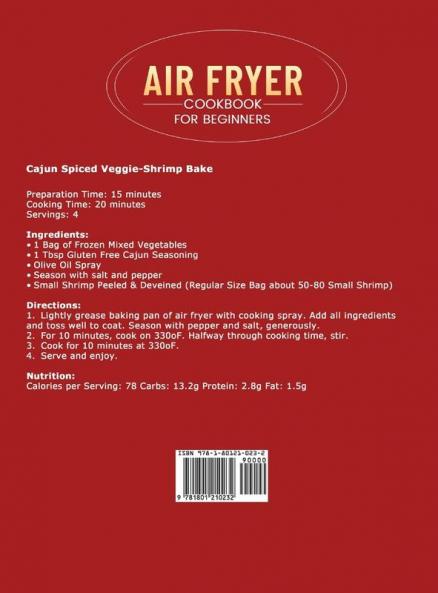 Air Fryer Cookbook for Beginners: 1000 Effortless & Delicious Air Fryer Recipes for Beginners and Advanced Users with 30 Months Meal Plan