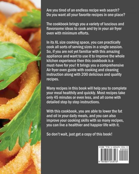Air Fryer Oven Cookbook for Beginners