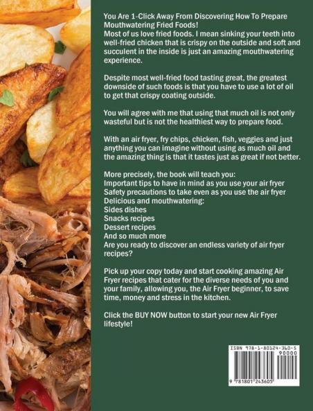 The Ultimate Air Fryer Cookbook: 500 Quick & Easy Recipes with 1000-Day Meal Plan for Beginners and Advanced Users on A Budget