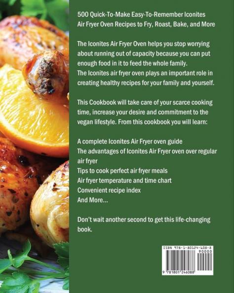 The Simple Iconites Air Fryer Oven Cookbook for Beginners