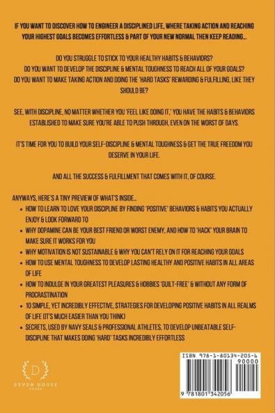 Self-Discipline & Mental Toughness For Success & Happiness (2 in 1): Develop Your Discipline Build Healthy Daily Habits & Overcome Procrastination To Fulfil Your Potential & Find True Freedom