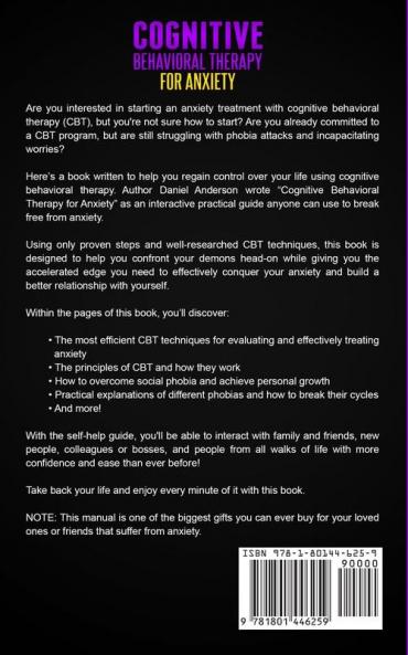 Cognitive Behavioral Therapy for Anxiety: Stop being dominated by phobias panic social anxiety depression and more with the power of CBT: 9 (Mastery Emotional Intelligence and Soft Skills)
