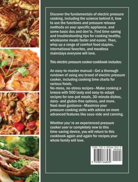 The Essential Mueller Electric Pressure Cooker Cookbook: 500 Budget-Friendly Recipes that Will Make Your Life Easier
