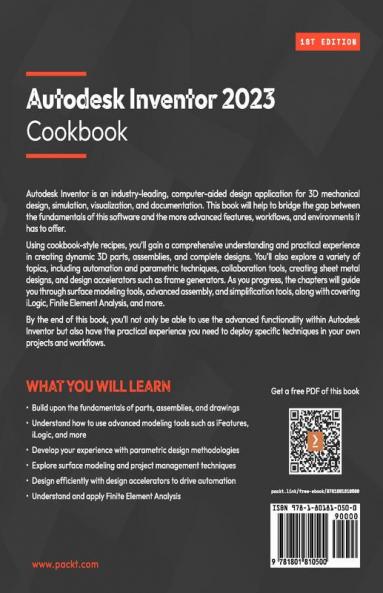 Autodesk Inventor 2023 Cookbook