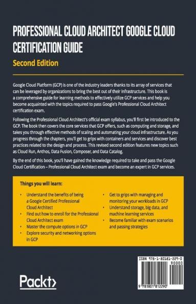 Professional Cloud Architect Google Cloud Certification Guide