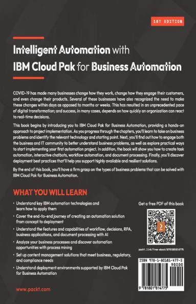 Intelligent Automation with IBM Cloud Pak for Business Automation