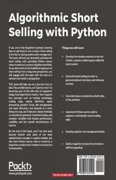 Algorithmic Short Selling with Python