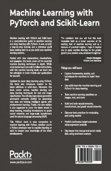 Machine Learning with PyTorch and Scikit-Learn