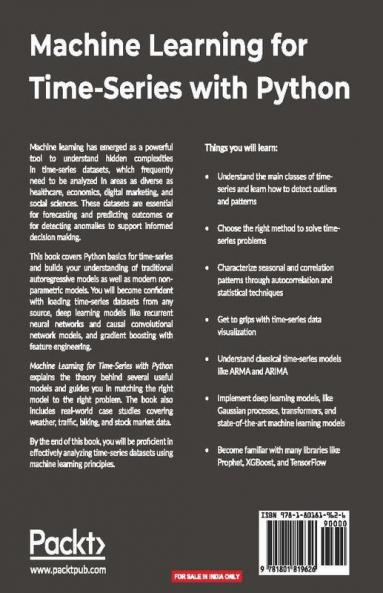 Machine Learning for Time-Series with Python