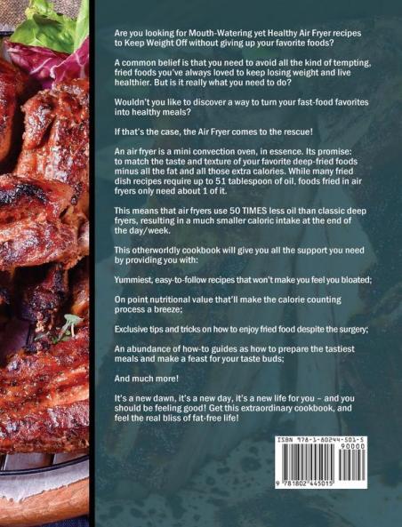 The Effortless Bariatric Air Fryer Cookbook: Quick & Budget Friendly Recipes for Health and Rapid Weight Loss