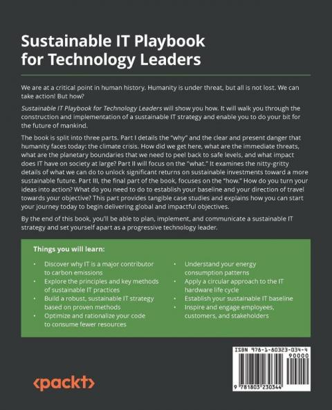 Sustainable IT Playbook for Technology Leaders