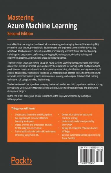 Mastering Azure Machine Learning - Second Edition