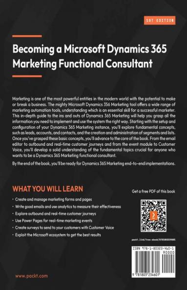 Becoming a Microsoft Dynamics 365 Marketing Functional Consultant