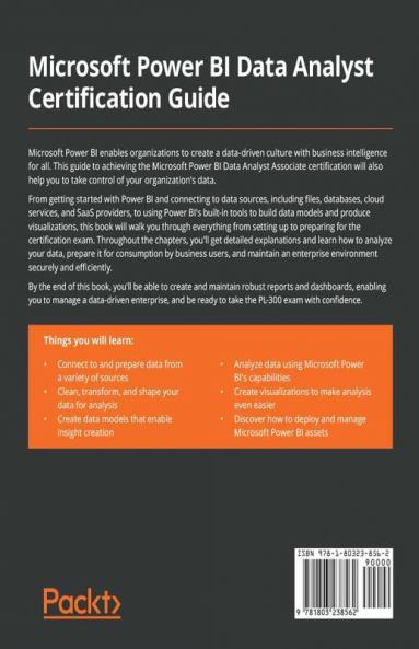 Microsoft Power BI Data Analyst Certification Guide