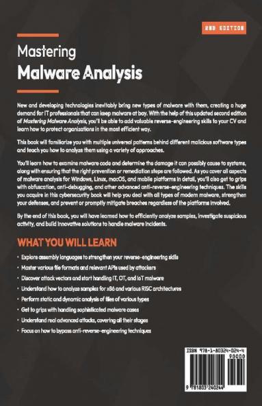 Mastering Malware Analysis - Second Edition