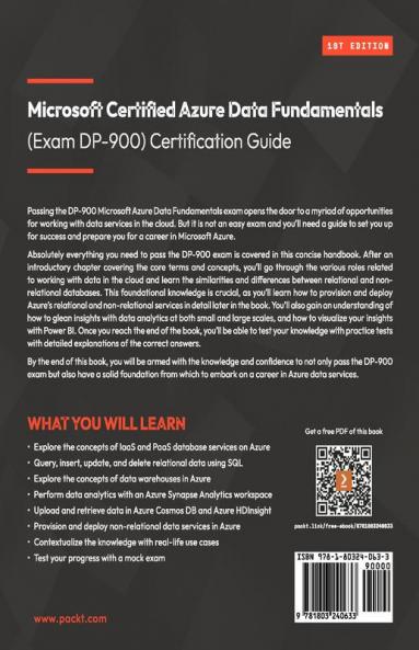 Microsoft Certified Azure Data Fundamentals (Exam DP-900) Certification Guide