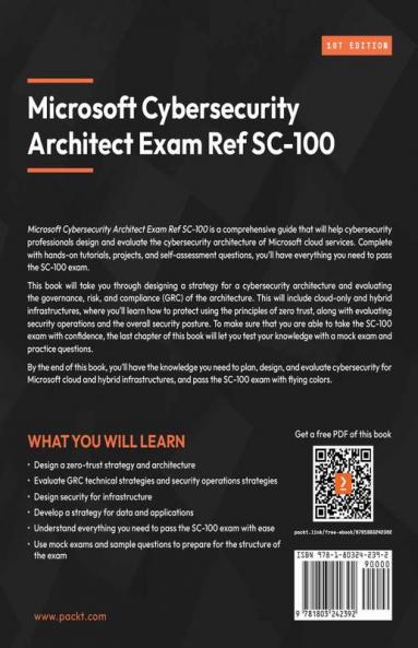 Microsoft Cybersecurity Architect Exam Ref SC-100