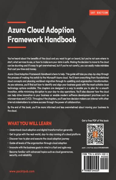 Azure Cloud Adoption Framework Handbook