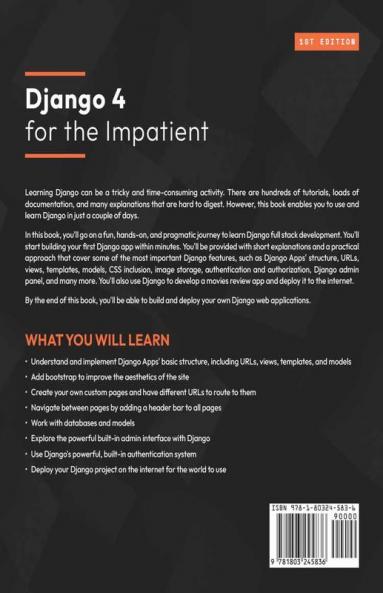 Django 4 for the Impatient