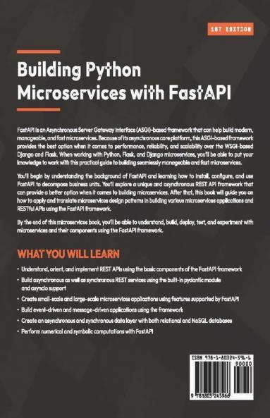 Building Python Microservices with FastAPI