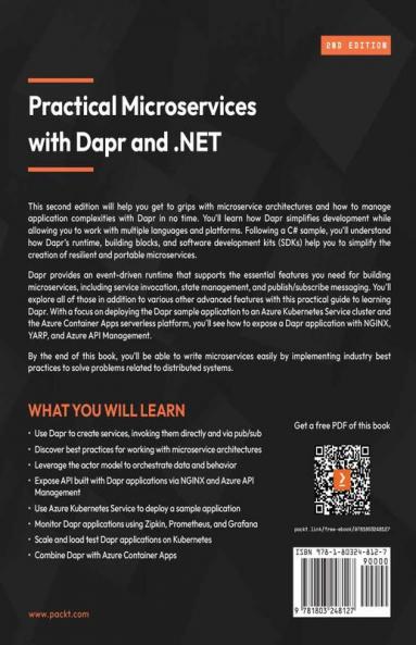 Practical Microservices with Dapr and .NET - Second Edition