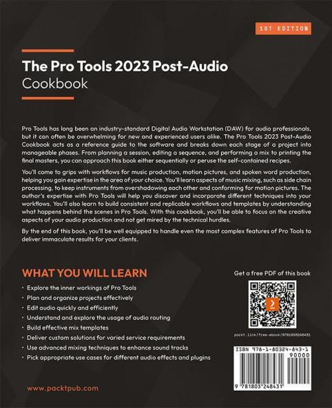 The Pro Tools 2023 Post-Audio Cookbook