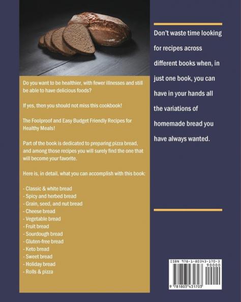 Cuisinart Bread Machine Cookbook 1500: 1500 Days Foolproof and Easy Budget Friendly Recipes for Your Cuisinart Bread Machine