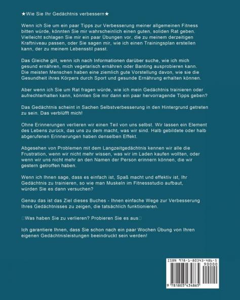 Buch zur Verbesserung des Gedächtnisses - Die Mnemotechnik: Gedächtnisverbesserung für Erwachsene (Die aktiven und effektiven Führungskräfte 2)
