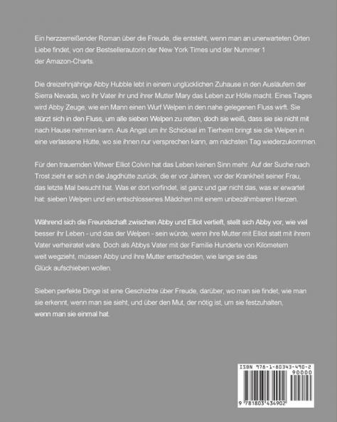 Sieben perfekte Dinge: Ein Roman