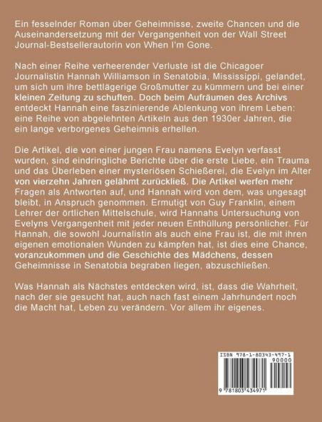 Was ungesagt bleibt: Ein Roman