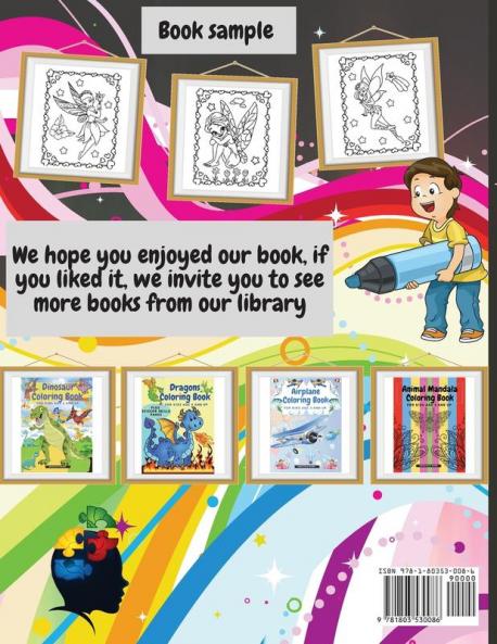Fairy Coloring Book for Kids Ages 2 and UP