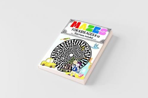 Mazes for Kids Ages 8-12 Solutions Included