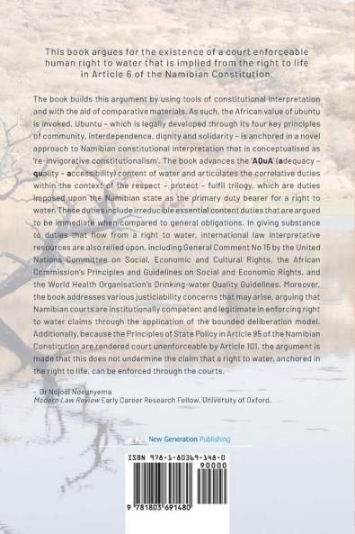 Re-Invigorating Ubuntu Through Water: A Human Right to Water under the Namibian Constitution