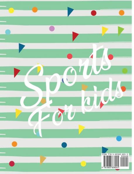Sports Coloring Book for Kids