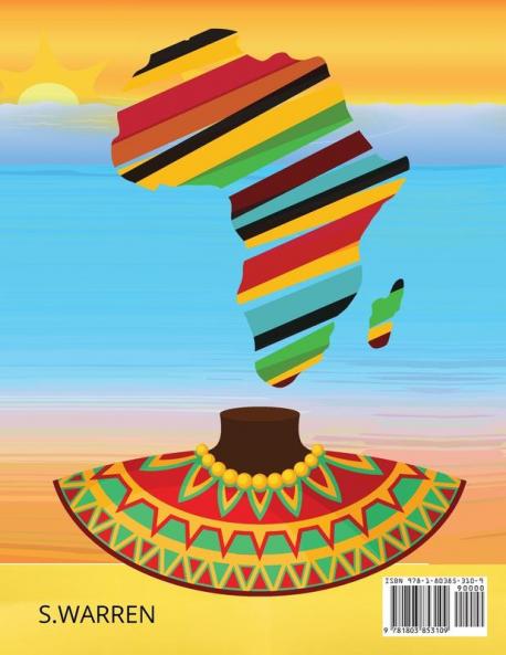 Africa Coloring Book: African Coloring Book of Animals and Landscapes of Africa